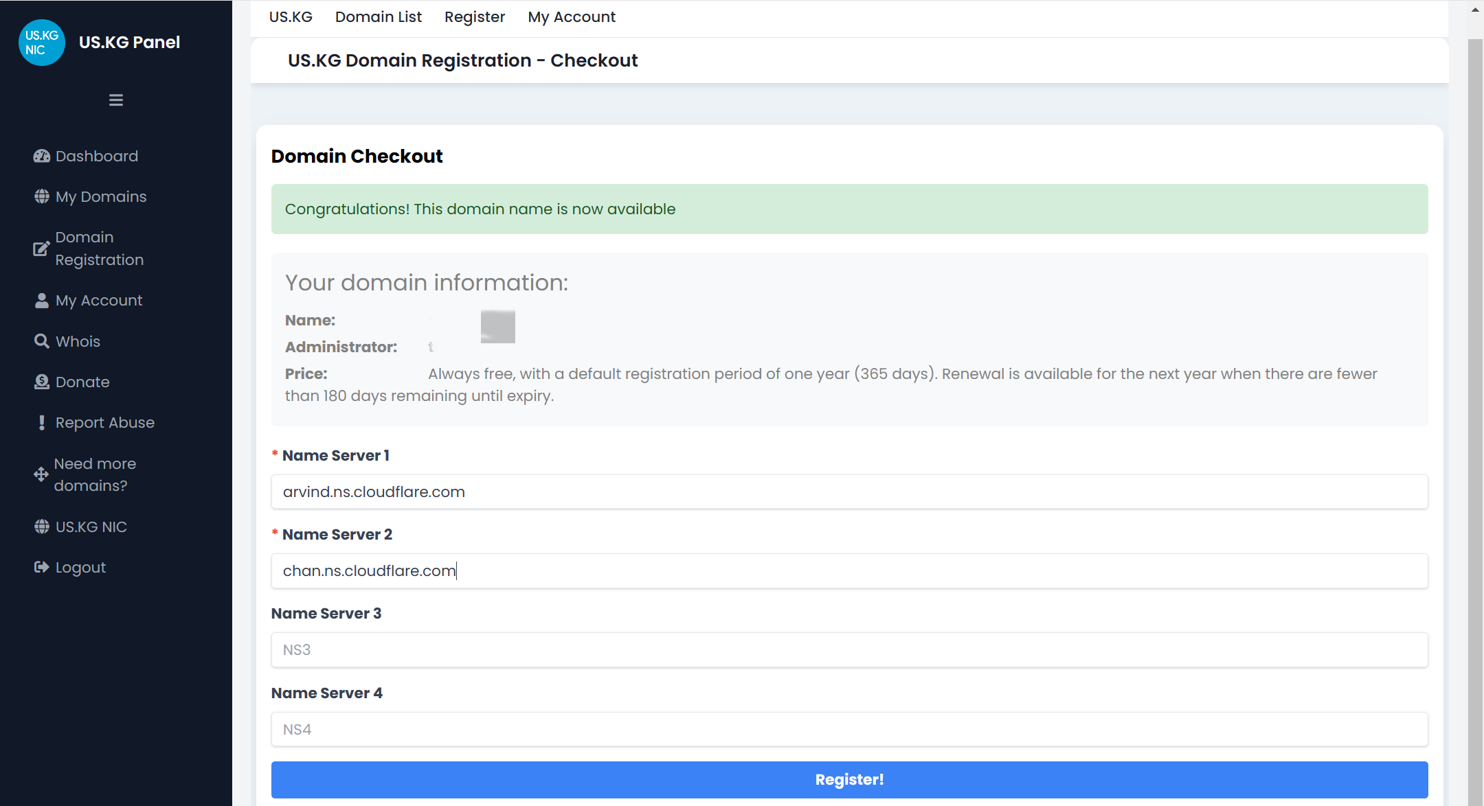 图片[22]-2024 最新可托管CloudFlare的免费域名 us.kg-淇云博客-专注于IT技术分享