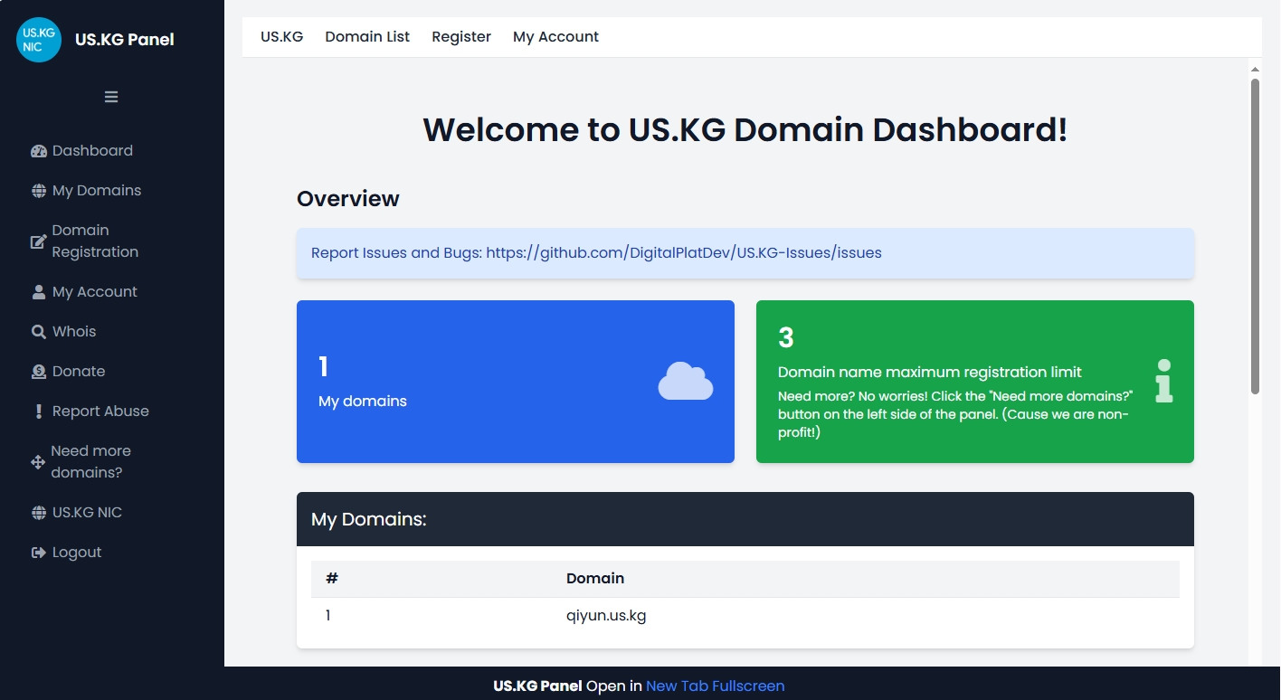 2024 最新可托管CloudFlare的免费域名 us.kg-淇云博客-专注于IT技术分享