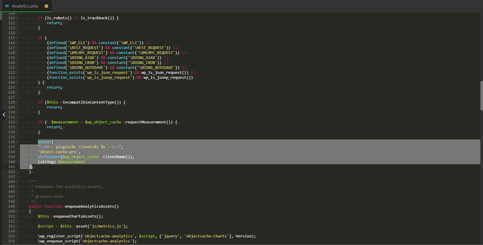 图片[2]-WordPress  Redis Object Cache Pro 插件 隐藏注释的方法-淇云博客-专注于IT技术分享